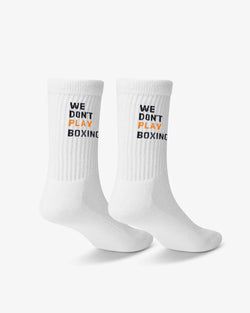 We Don't Play Boxing Crew Socks (3 Pairs)