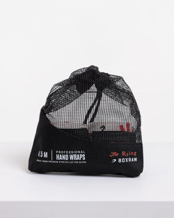 Ring x BOXRAW 4.5m Hand Wraps - Beige/Red
