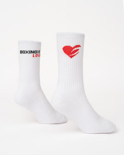Boxing Is Love Crew Socks (3 Pairs)
