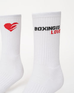 Boxing Is Love Crew Socks (3 Pairs)