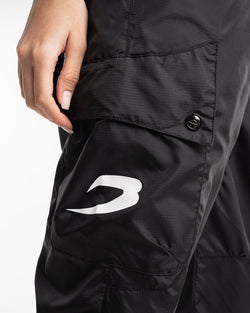 Women's Dundee Cargo Pants - Black | BOXRAW