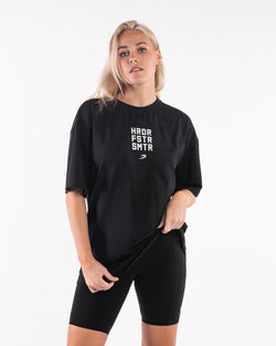 HRDR FSTR SMTR Oversized T-Shirt