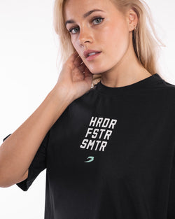 HRDR FSTR SMTR Oversized T-Shirt