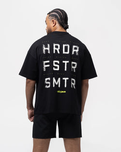 HRDR FSTR SMRTR Graphic T-Shirt