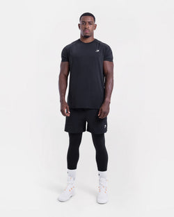 Valdes 2-in-1 Shorts (Full Length) - Black