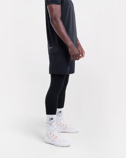 Valdes 2-in-1 Shorts (Full Length) - Black