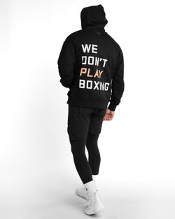 We Don't Play Boxing Oversized Hoodie