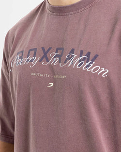 Poetry In Motion Oversized T-Shirt