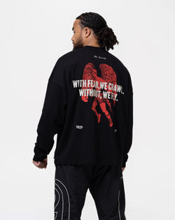 Ring x BOXRAW Fearless Oversized Long Sleeve T-Shirt