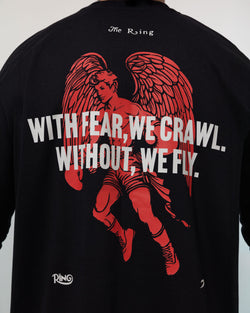 Ring x BOXRAW Fearless Oversized Long Sleeve T-Shirt