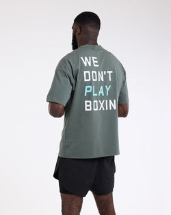 We Don't Play Boxing Oversized T-Shirt