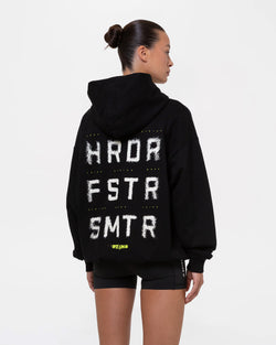 HRDR FSTR SMRTR Graphic Hoodie