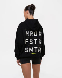 HRDR FSTR SMRTR Graphic Hoodie