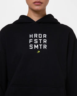 HRDR FSTR SMRTR Graphic Hoodie
