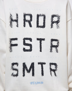 HRDR FSTR SMRTR Graphic Hoodie