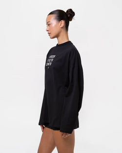 HRDR FSTR SMRTR Graphic Long Sleeve T-Shirt
