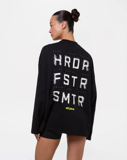 HRDR FSTR SMRTR Graphic Long Sleeve T-Shirt