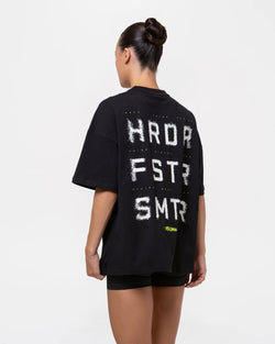 HRDR FSTR SMRTR Graphic T-Shirt