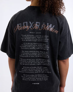 Poetry In Motion Oversized T-Shirt