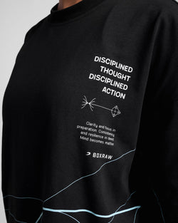 Disciplined Thought/Action Oversized T-Shirt