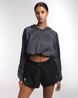 Genaro Cropped Windbreaker Hoodie