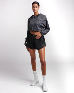 Genaro Cropped Windbreaker Hoodie