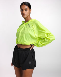 Genaro Cropped Windbreaker Hoodie