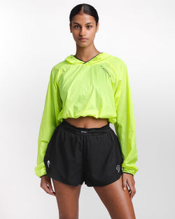 Genaro Cropped Windbreaker Hoodie