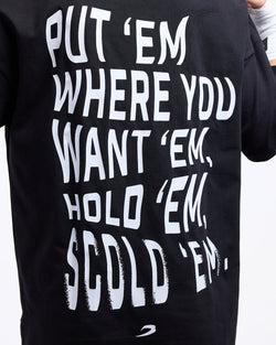 Hold 'Em Scold 'Em Oversized T-Shirt