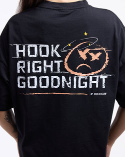 Hook Right Goodnight Oversized T-Shirt