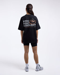 Hook Right Goodnight Oversized T-Shirt