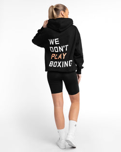 We Don't Play Boxing Oversized Hoodie