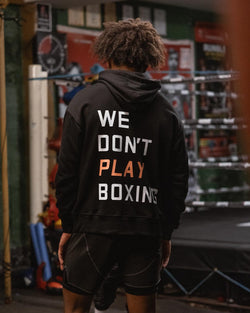 We Don't Play Boxing Oversized Hoodie