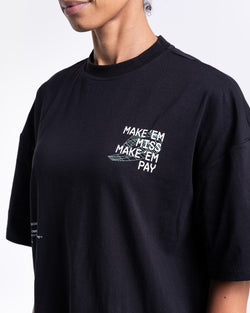 Make 'Em Miss Oversized T-Shirt
