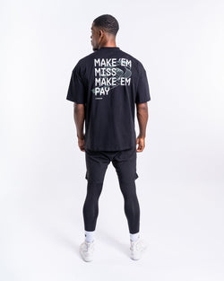 Make 'Em Miss Oversized T-Shirt