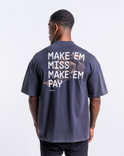Make 'Em Miss Oversized T-Shirt