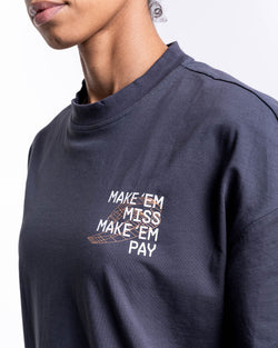 Make 'Em Miss Oversized T-Shirt