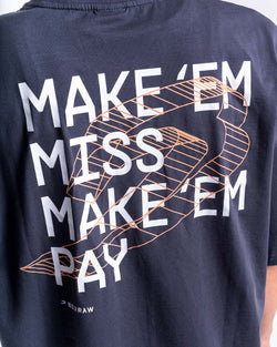 Make 'Em Miss Oversized T-Shirt