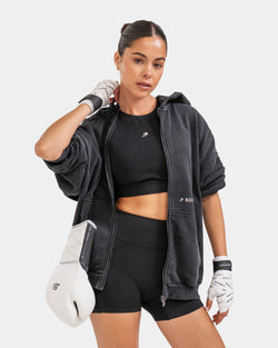 Sparring Club Oversized Zip Up Hoodie