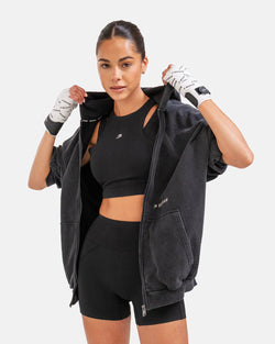 Sparring Club Oversized Zip Up Hoodie