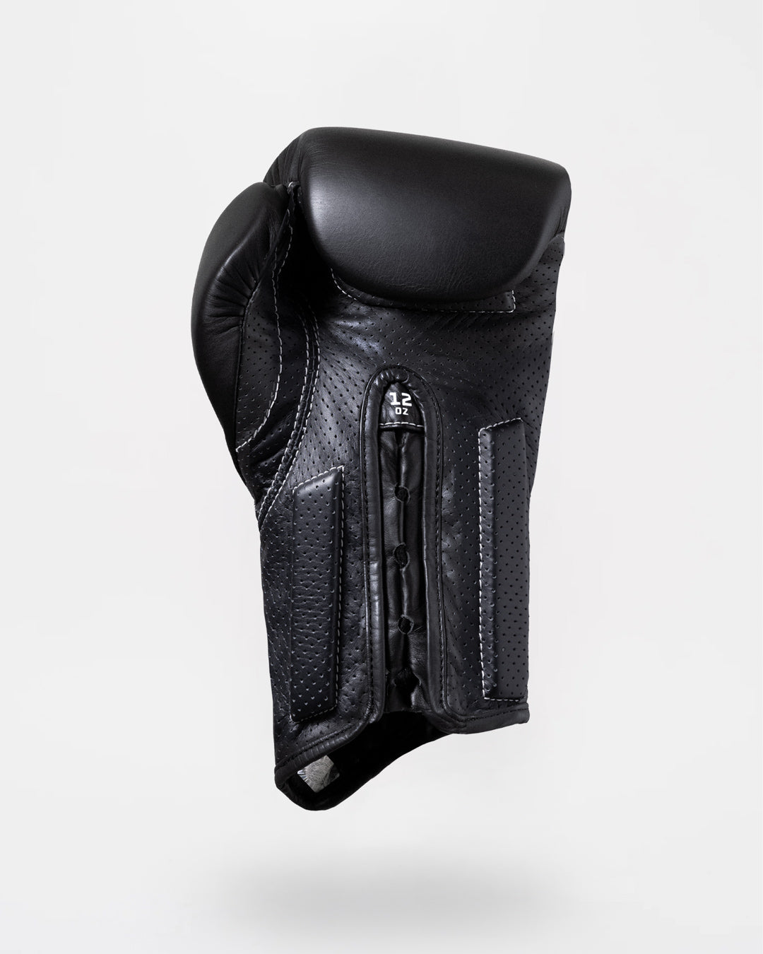 Strike-One Lace Boxing Gloves - Black/Charcoal | BOXRAW