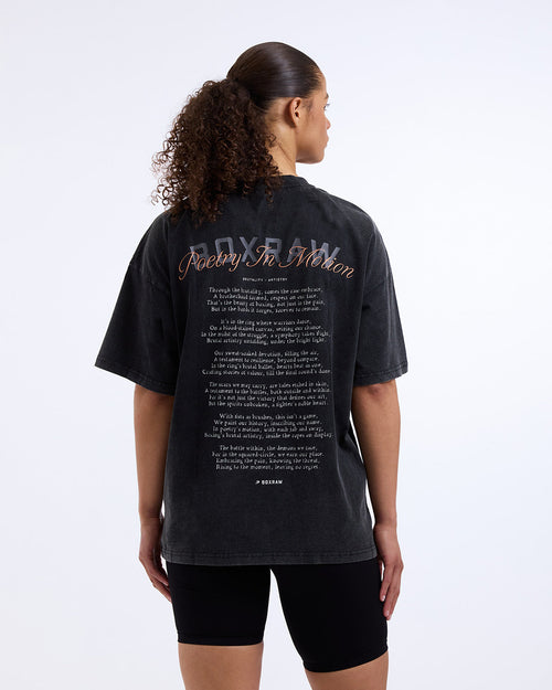 Poetry In Motion Oversized T-Shirt