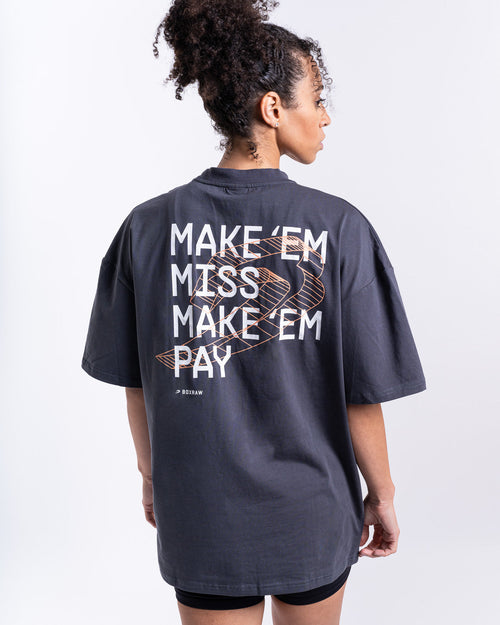 Make 'Em Miss Oversized T-Shirt